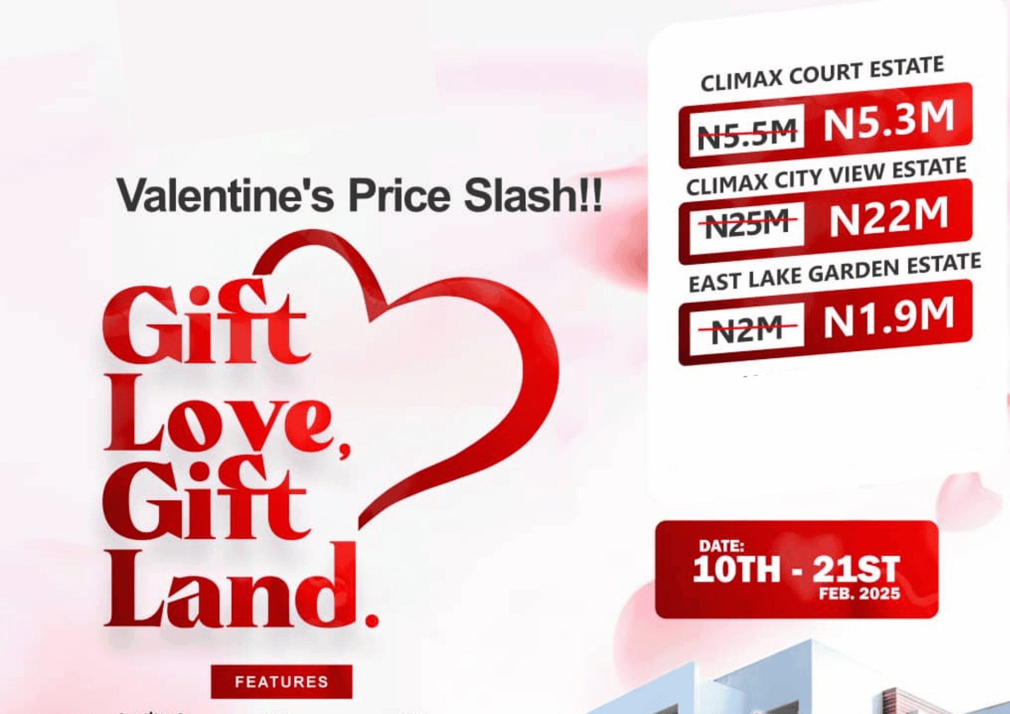 GIFT LAND, GIFT LOVE: A VALENTINE'S SPECIAL